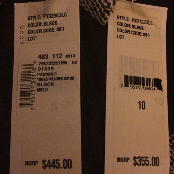 DKNY Lambskin Leather & Tweed 2PC - Combined Price - Picture 8 of 8